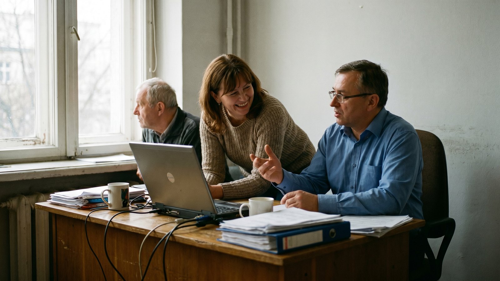 Zespół metaOFFICE przy pracy